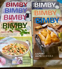 7 riviste originali Bimby TM31, TM5 e TM6.