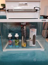 Acquario bianco Amtra Led