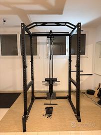 Power Rack multifunzione home gym palestra