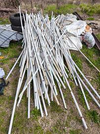 Tubi rigidi in PVC grigio canaline