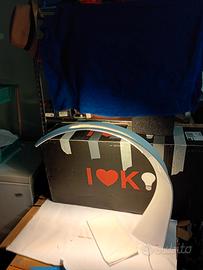 Kartell Taj Lampada da Tavolo dimmerabile, Bianco 