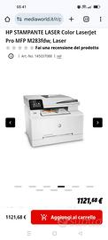 Stampante laser HP LaserJet Pro MFP M283fdw