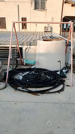 Altalena in metallo 2 posti smontabile