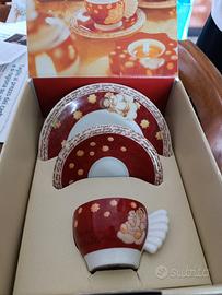 THUN TAZZA CAPPUCCINO NATALE CON PIATTO DESSERT