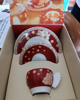 THUN TAZZA CAPPUCCINO NATALE CON PIATTO DESSERT
