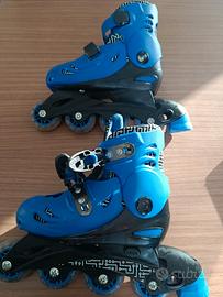 coppia pattini in linea