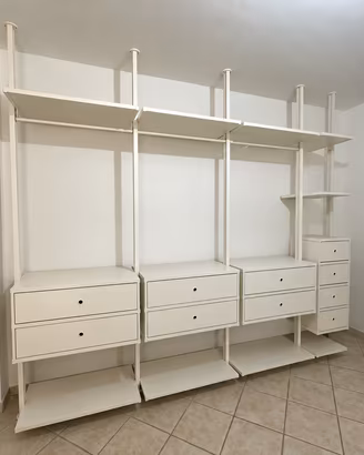 Cabina armadio IKEA ELVARLI – come nuova