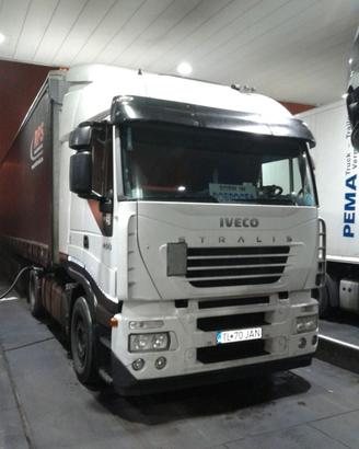 Autista bilico container