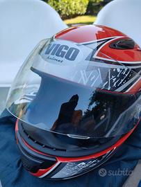 casco integrale x bambini taglia YS + paraschiena 