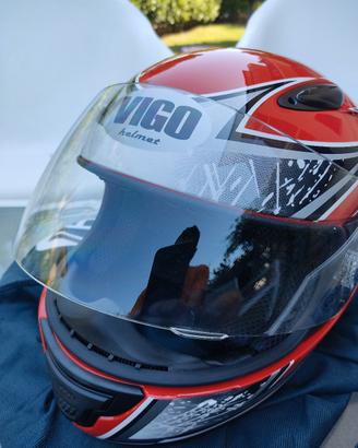 casco integrale x bambini taglia YS + paraschiena 