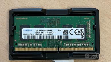RAM 4GB Samsung DDR4
