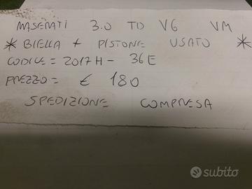 Biella+pistone maserati 3.0 td v6 vm