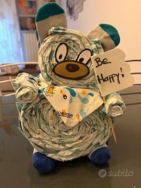 Torta pannolini ( orsetto )