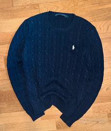 Maglione Ralph Lauren blu taglia S come nuovo