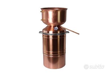 ALAMBICCO 50 LITRI IN RAME MODELLO FUNGO