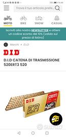 catena DID ETR3 520 108 maglie