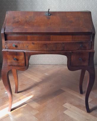 Scrittoio in radica - Antiquariato