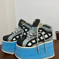 Scarpe platform vintage anni 90 Zone