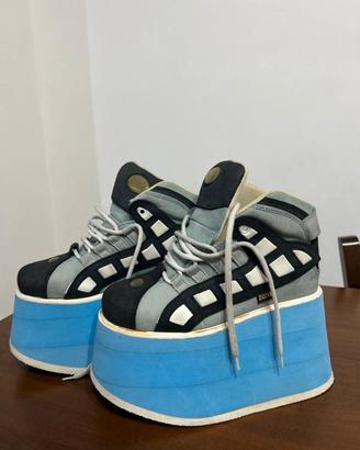 Scarpe platform vintage anni 90 Zone