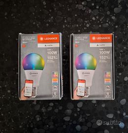 Ledvance 2 lampade led smart + matter RGB E27