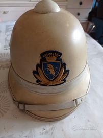 Casco vigili urbani vintage