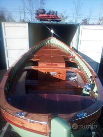 Gozzo in legno Sciallino del 1964