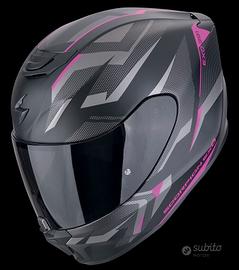 Casco integrale Scorpion exo 391 AXXO ROSA NERO
