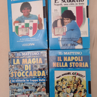 4 video cassette Napoli