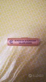 Rotolo monete 20 cent 2017 San Marino