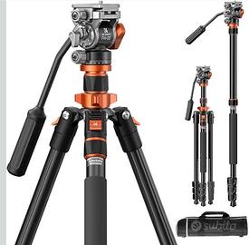K&F CONCEPT Treppiede Fotocamera 202cm

