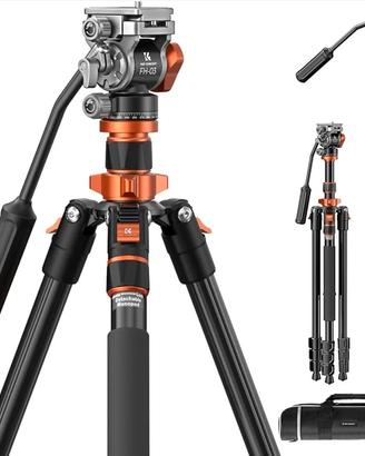 K&F CONCEPT Treppiede Fotocamera 202cm

