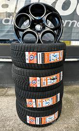 CERCHI PIU GOMME INVERNALI ALFA GIULIETTA DA 18