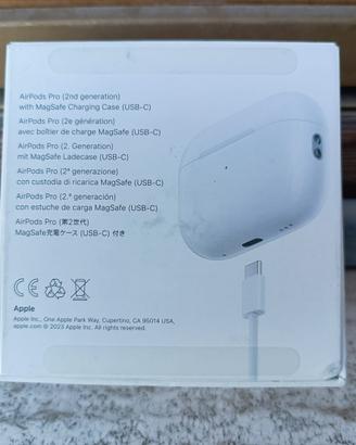Apple airpods pro 2 generazione USB-C+custodia
