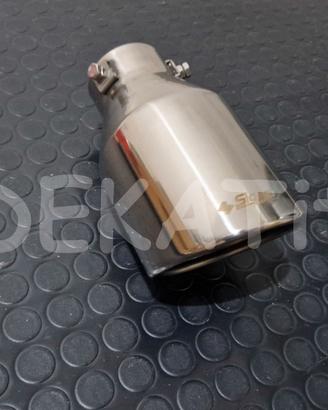 TERMINALE AUTO CODINO TUNING INOX TONDO 100MM