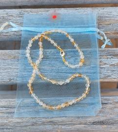 Collana Quarzo Citrino