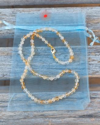 Collana Quarzo Citrino