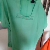 camicetta donna verde