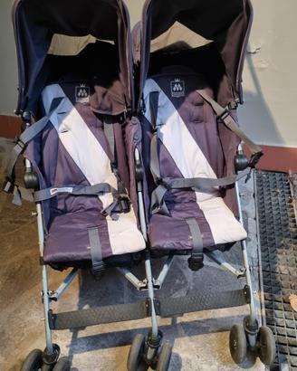 passeggino Maclaren gemellare