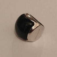 Anello DELCONTE onice e argento