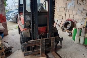 muletto linde H24 usato pochissimo 