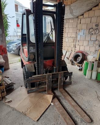 muletto linde H25 usato pochissimo 
