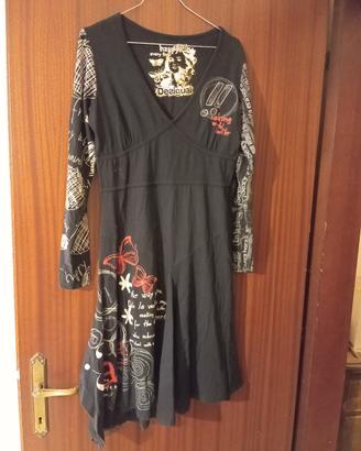 Vestito nero, 100% cotone