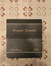 AMPLIFICATORE SNIPERSOUND 1000w
