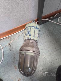 lampada industriale vintage 