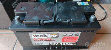 Batteria AGM servizi per roulotte  a scarica lenta