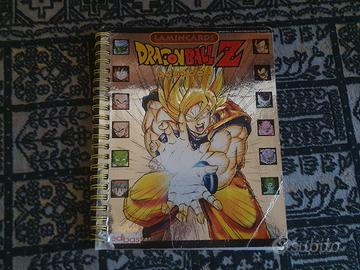 raccoglitore dragonball z serie argento con 138 ca