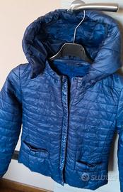 Piumino leggero blu bambina 5 anni. Monnalisa