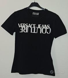 T-shirt  donna Versace taglia Xs nera