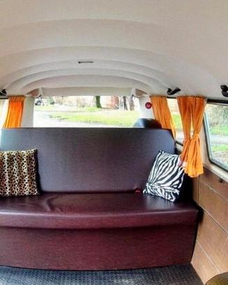 Panca letto posteriore per VW T2 B Transporter