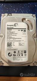 DISCO HDD SEGATE 2TB  barracuda 